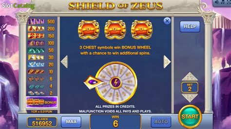 Shield Of Zeus Pull Tabs 888 Casino